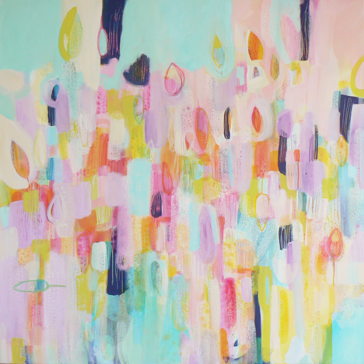 Daydreaming, 2015 Acrylic painting by Carolynne Coulson
