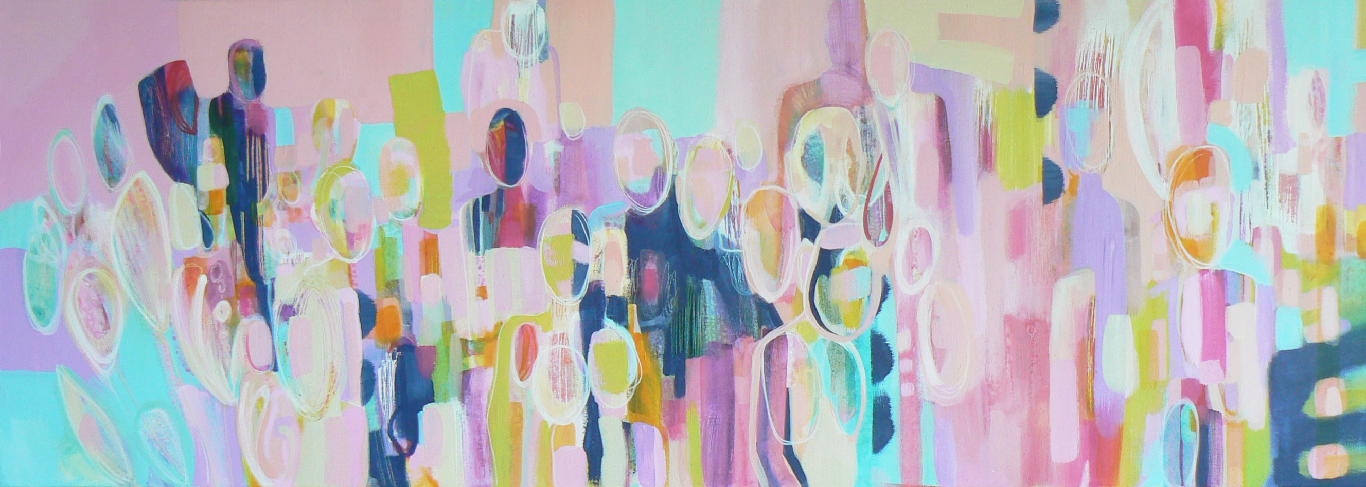 To each his own, 2015 Acrylic painting by Carolynne Coulson