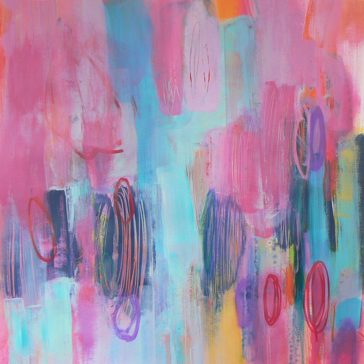 What goes around, 2014 Painting by Carolynne Coulson